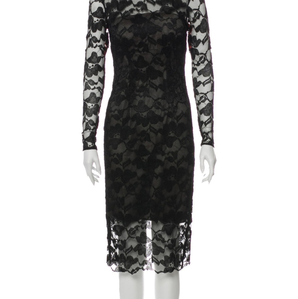 ML lace body con dress - Picture 1 of 5